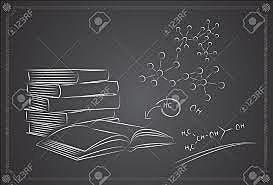 libros y pizarras en las escuelas