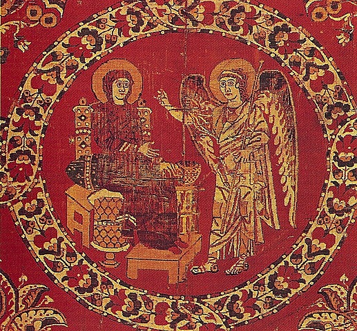 La seda roja de la Anunciación