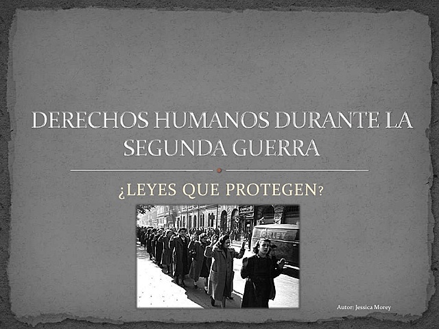 derechos humanos y los conflictos armados