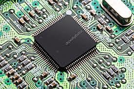 microchip y microprocesador