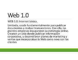 Web 1.0