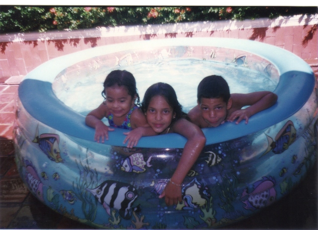 My first swimming pool