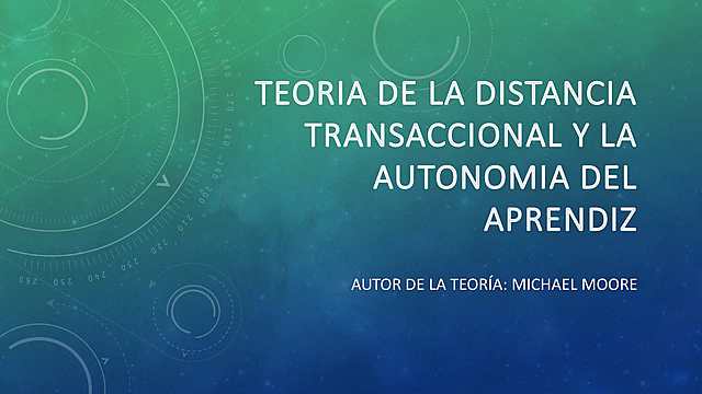 Distancia Transaccional