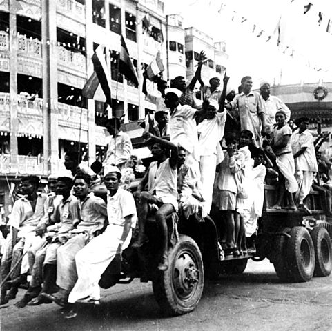 Protesta en la India