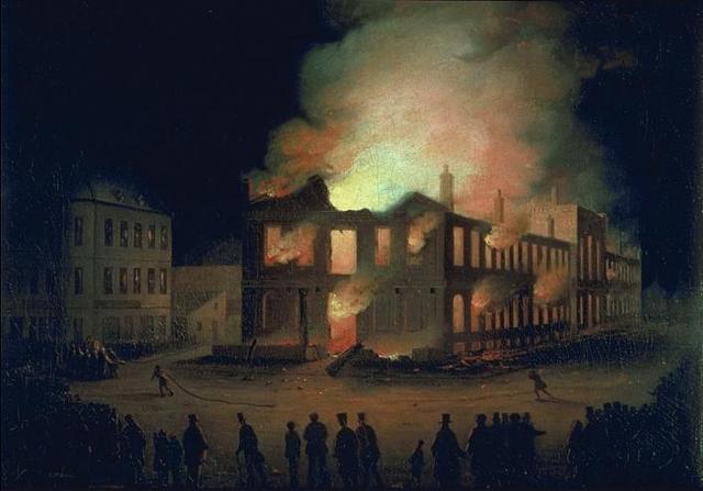 Burning of Newark