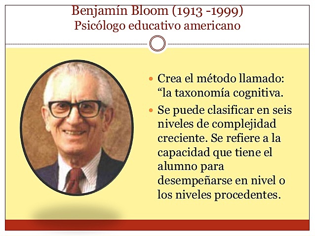 BENJAMIN BLOOM