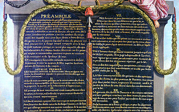 Declaración de Derechos del Hombre y Ciudadano.