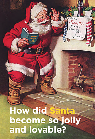 Como Santa se volvió tan feliz y adorable?