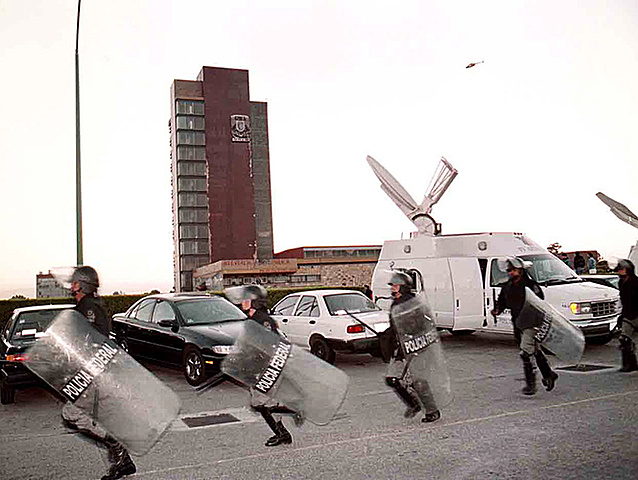 Recuperación de las instalaciones de la UNAM
