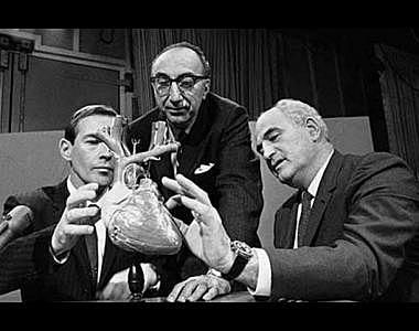 Primer trasplante de corazón.