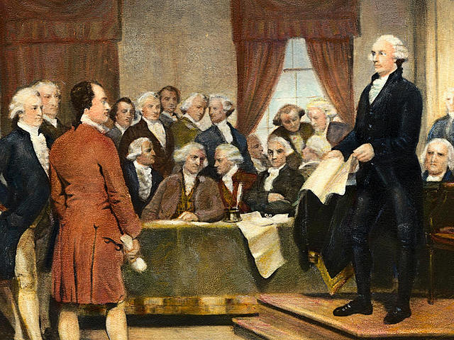 George Washington elected President