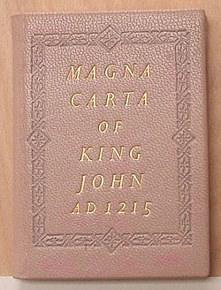 La Carta Magna 1215