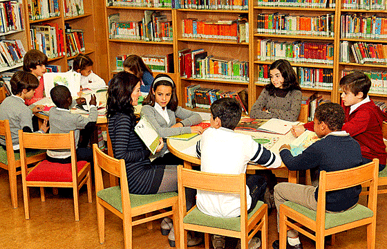 primera vez en la bibloteca