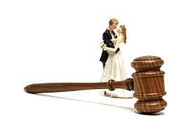 Woman files for divorce for the first time