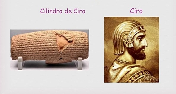 Cilindro de Ciro El Grande 539 a.C