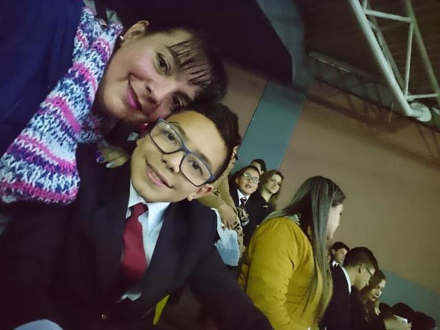 Mi primer dia en el colegio Santa Isabel de Hungria