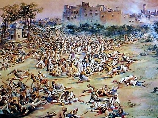 1919 Masacre en Amritsar (Masacre del Jallianwala Bagh)