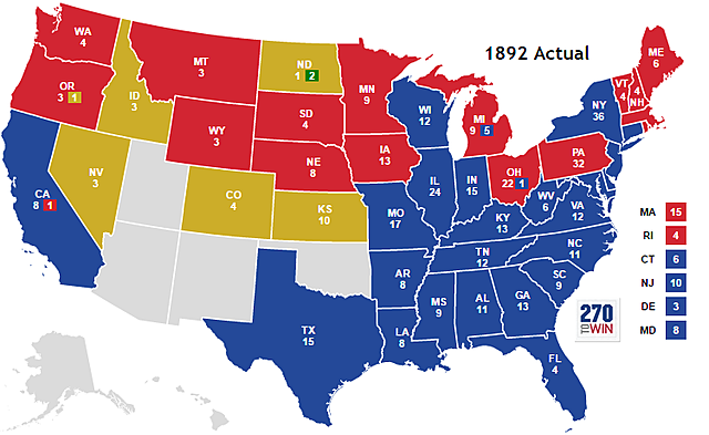 United States presidential election of 1892