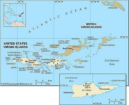 US acquires Virgin Islands