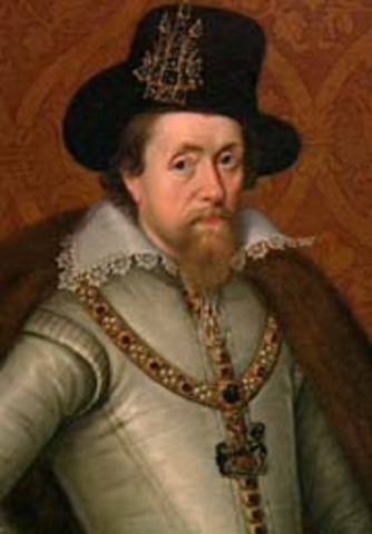 James I becomes Ruler