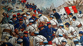 Timeline: Linea de tiempo-Guerra con Chile