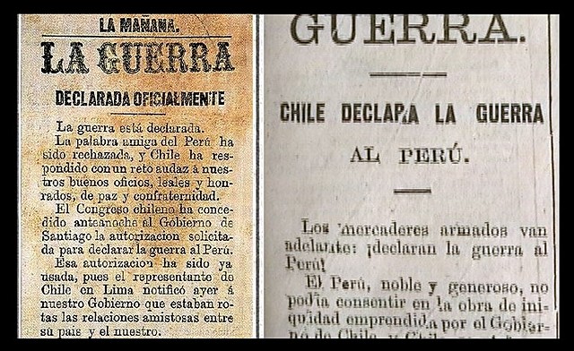 Chile Declara Guerra