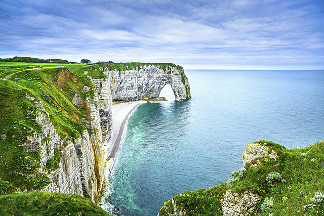 Étretat y la Costa de Albatre, Francia