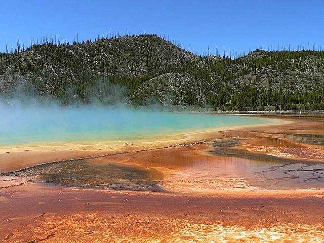 Gran Fuente Prismática – Yellowstone, Estados Unidos