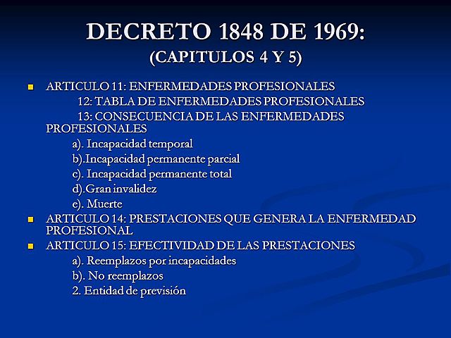 DECRETO 1848 DE 1969