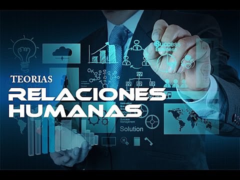 TEORÍA DE LAS RELACIONES HUMANAS