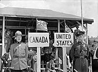 Frontera con Canadá