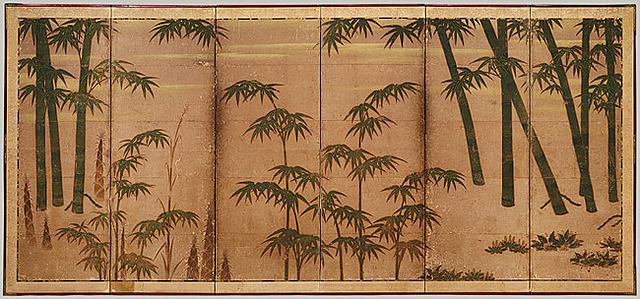 Bamboo in the Four Seasons - Tosa Mitsunobu