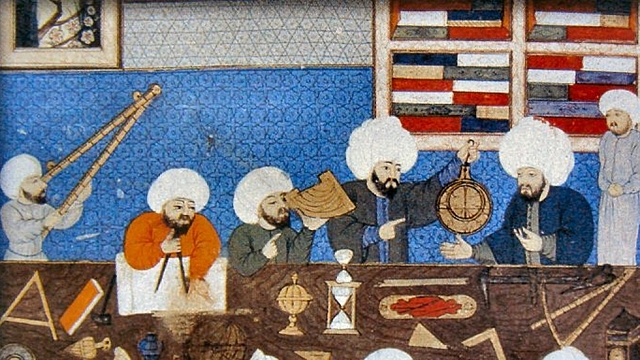 Al Mamon funda la escuela de astronomía de Baghdad