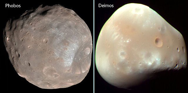 Asaph Hall descubre a Phobos y Deimos