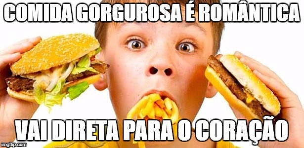 O que você come hoje em dia: