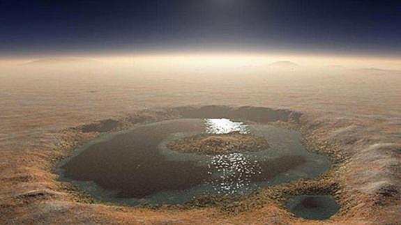 Se encuentra nueva evidencia de agua en Marte