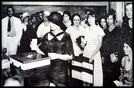 Os primeiros países a reconhecerem o voto feminino