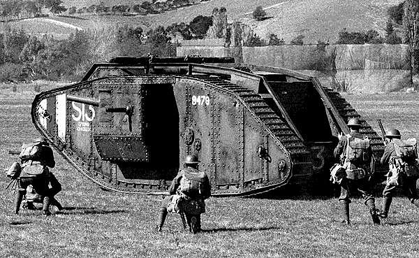 Tanques na primeira guerra mundial