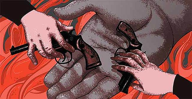 Promulgación del decreto de Juárez para la entrega de armas que cualquier ciudadano tuviese en su poder.