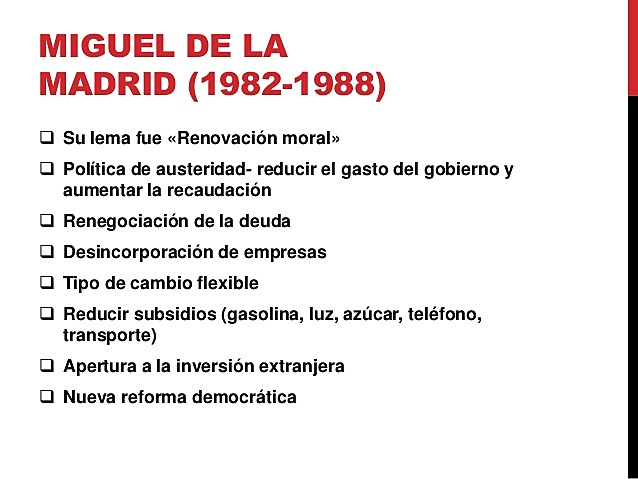 Miguel de la Madrid Hurtado (Colima, Colima, 12 de diciembre de 1934 - Ciudad de México, 1 de abril de 2012)