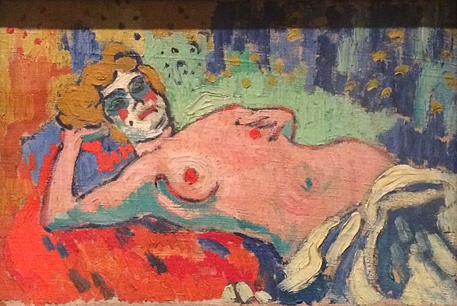 Reclining Nude by Maurice de Vlaminck
