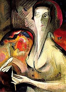 Self Portrait by Alice Bailly