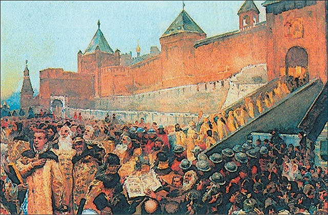 Начало правления Лжедмитрия 1