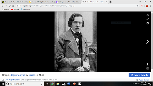 Minute Waltz by Frederic Chopin, 1847