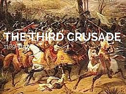 Third Crusade begins