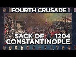 Crusaders take over Constantinople