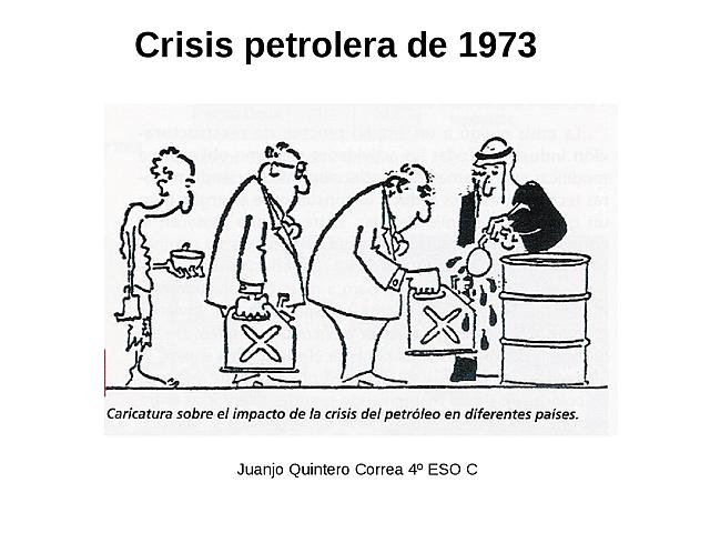 La crisis petrolera