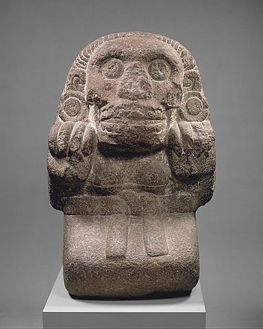 Cihuateotl by Aztec sculptor.