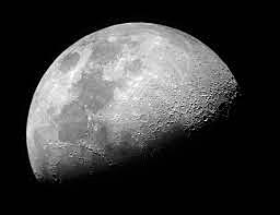 La luna como reflector pasivo