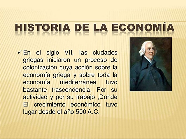 La historia económica